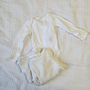 Carter's Soft White Baby Bodysuit